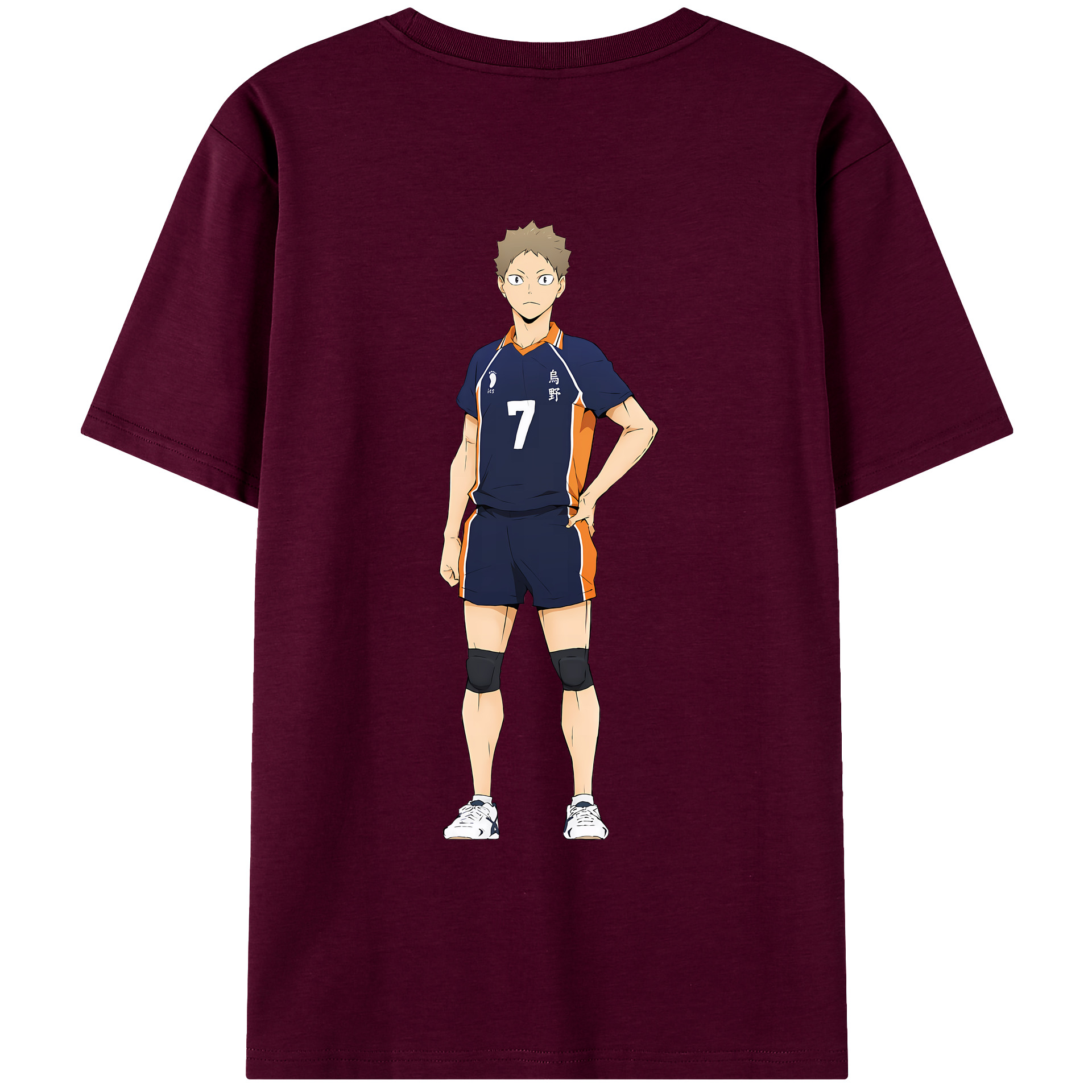 （画像用） ハイキュー!! Haikyu!! レディース半袖Tシャツ(バックプリント)